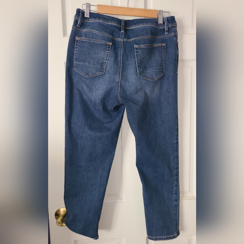 Chico's So Slimmimg Girlfriend Crop Jeans - Picture 5 of 7